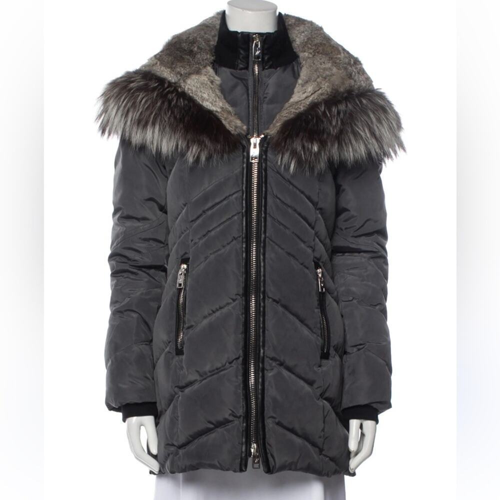 X SOLDX NB Nicole Benisti down Coat Grey Petite